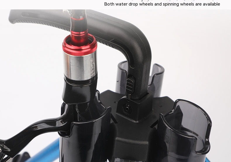 Adjustable Aluminum Fishing Rod Tripod Stand - Heavy-Duty Support | Qatar