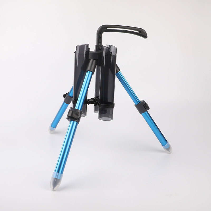 Adjustable Aluminum Fishing Rod Tripod Stand - Heavy-Duty Support | Qatar