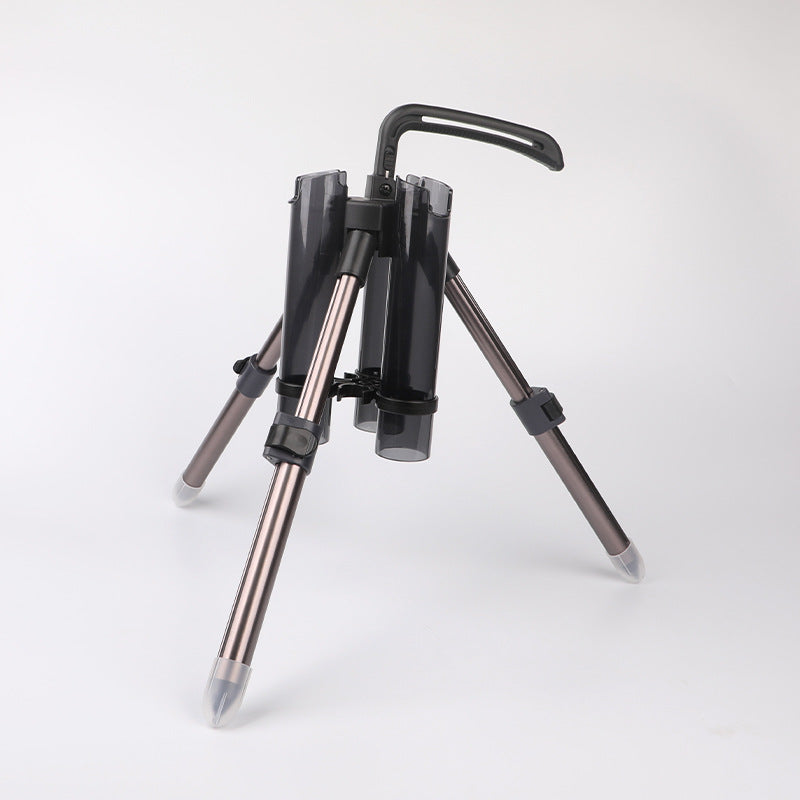Adjustable Aluminum Fishing Rod Tripod Stand - Heavy-Duty Support | Qatar